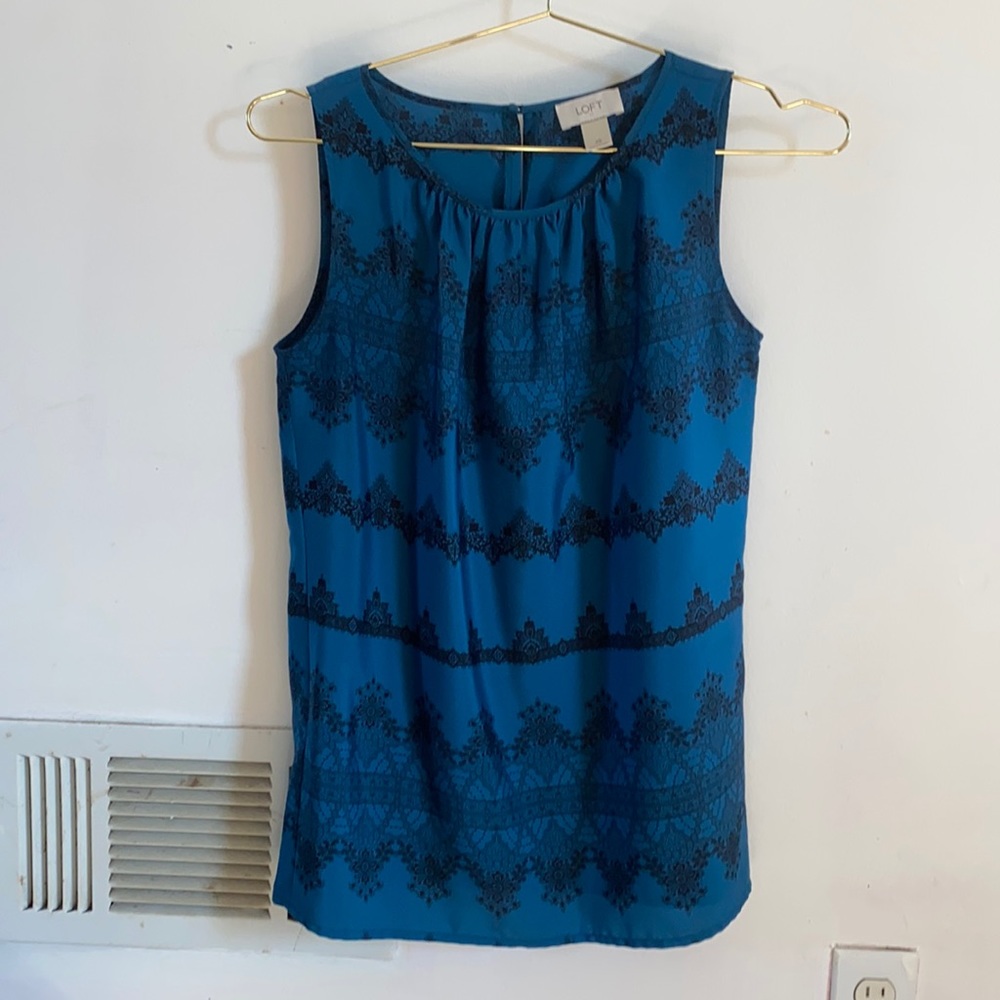 Blue Loft tank top